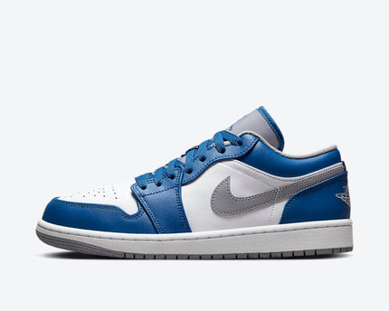 Men's Air Jordan 1 Low 'True Blue' Shoes