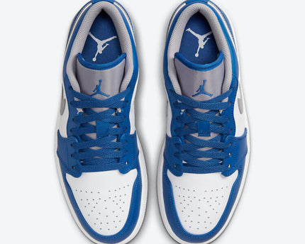 Men's Air Jordan 1 Low 'True Blue' Shoes