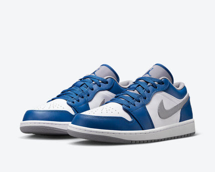 Men's Air Jordan 1 Low 'True Blue' Shoes