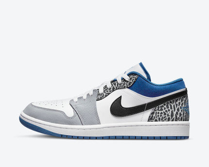 Men's Air Jordan 1 Low 'True Blue' Shoes