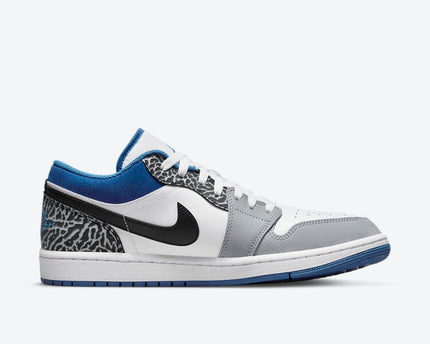 Men's Air Jordan 1 Low 'True Blue' Shoes