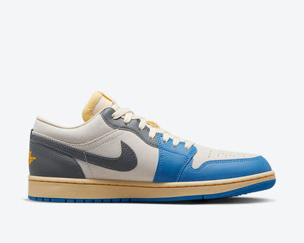 Men's Air Jordan 1 Low 'UNC Grey' Shoes