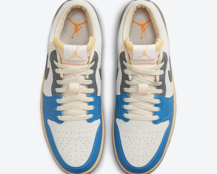 Men's Air Jordan 1 Low 'UNC Grey' Shoes