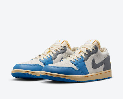 Men's Air Jordan 1 Low 'UNC Grey' Shoes