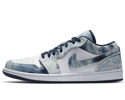 Men's Air Jordan 1 Low 'Washed Denim' Shoes