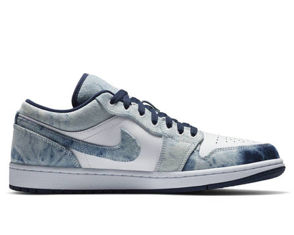 Men's Air Jordan 1 Low 'Washed Denim' Shoes