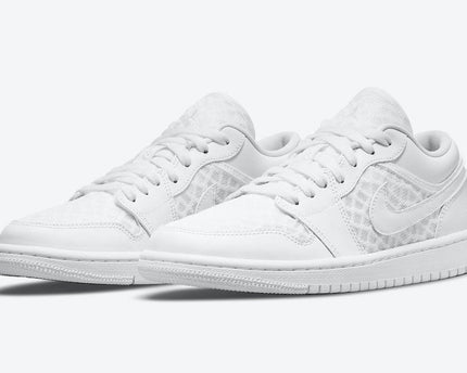 Men's Air Jordan 1 Low 'White' Shoes