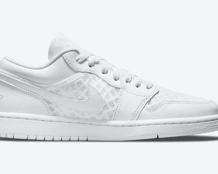 Men's Air Jordan 1 Low 'White' Shoes
