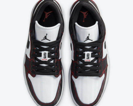 Men's Air Jordan 1 Low 'White Black' Shoes