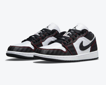 Men's Air Jordan 1 Low 'White Black' Shoes