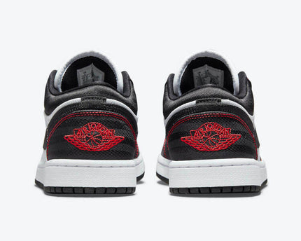 Men's Air Jordan 1 Low 'White Black' Shoes