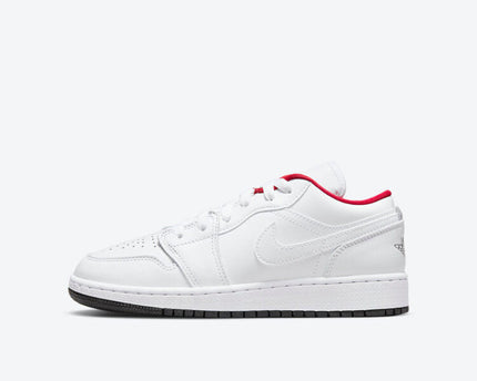 Men's Air Jordan 1 Low 'White Gym Red' Shoes