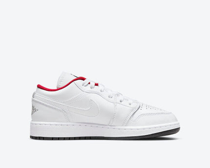Men's Air Jordan 1 Low 'White Gym Red' Shoes
