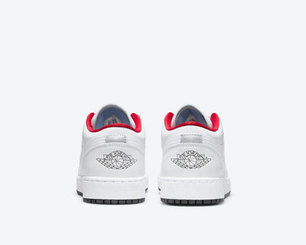 Men's Air Jordan 1 Low 'White Gym Red' Shoes