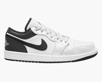 Men's Air Jordan 1 Low 'White Black-White' Shoes