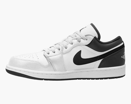 Men's Air Jordan 1 Low 'White Black-White' Shoes