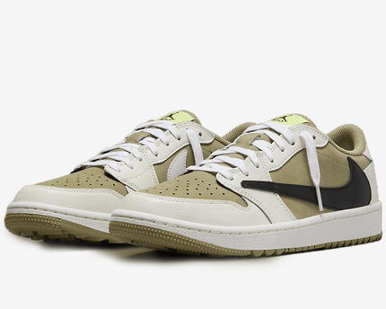 Men's Air Jordan 1 Low 'Neutral Olive' Shoes