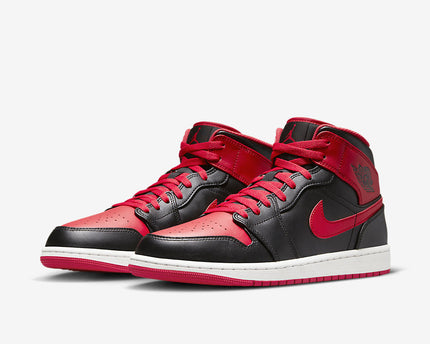 Men's Air Jordan 1 Mid 'Alternate Bred' Shoes