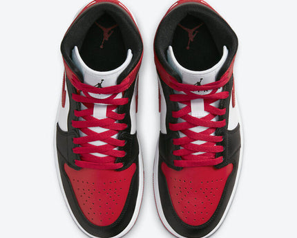 Men's Air Jordan 1 Mid 'Alternate Bred Toe' Shoes