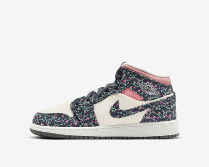 Men's Air Jordan 1 Mid 'Anthracite' Shoes