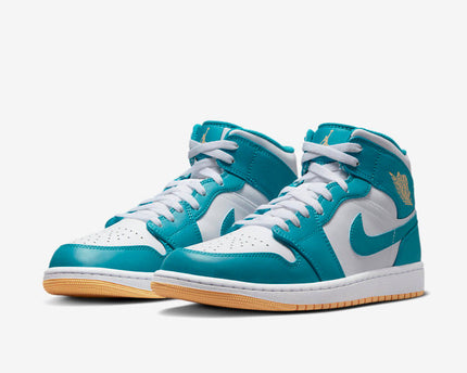 Men's Air Jordan 1 Mid 'Aquatone' Shoes