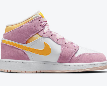 Men's Air Jordan 1 Mid 'Arctic Pink' Shoes