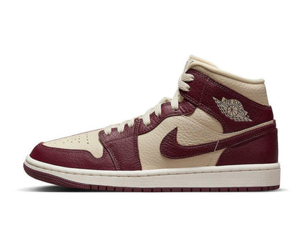 Men's Air Jordan 1 Mid 'Beach Cherrywood' Shoes