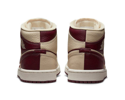 Men's Air Jordan 1 Mid 'Beach Cherrywood' Shoes