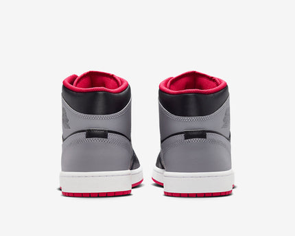 Men's Air Jordan 1 Mid 'Black Cement Grey' Shoes