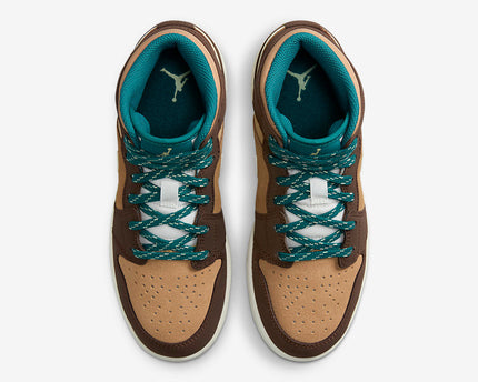 Men's Air Jordan 1 Mid 'Cacao Wow' Shoes