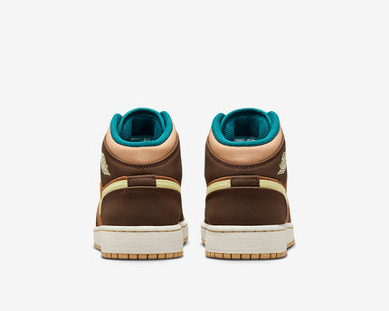 Men's Air Jordan 1 Mid 'Cacao Wow' Shoes