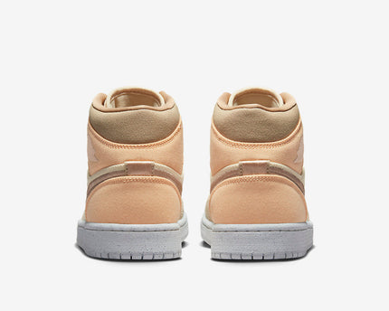 Men's Air Jordan 1 Mid 'Canvas Khaki' Shoes