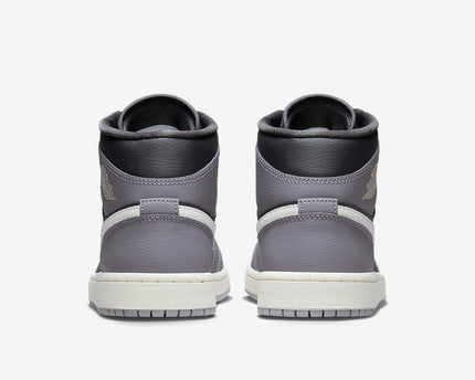 Men's Air Jordan 1 Mid 'Cement Grey' Shoes