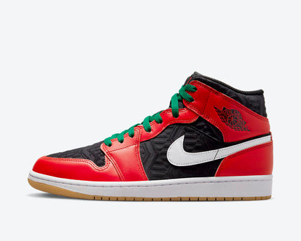 Men's Air Jordan 1 Mid 'Christmas' Shoes