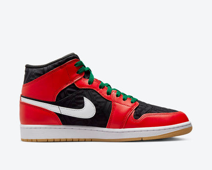 Men's Air Jordan 1 Mid 'Christmas' Shoes