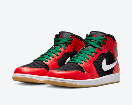 Men's Air Jordan 1 Mid 'Christmas' Shoes