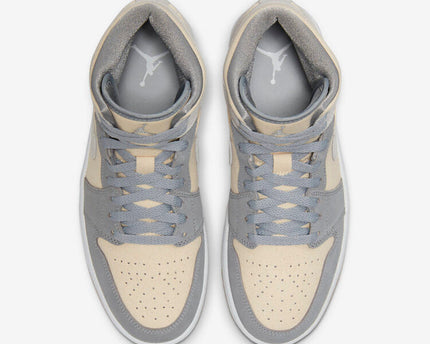 Men's Air Jordan 1 Mid 'Coconut Milk' Shoes