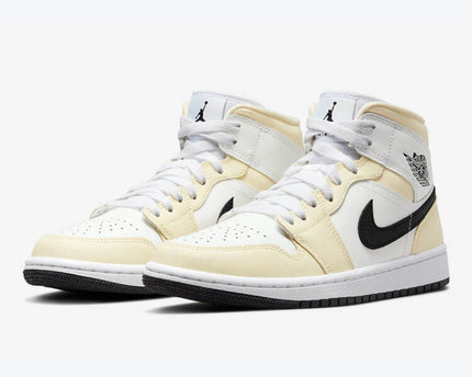 Men's Air Jordan 1 Mid 'Coconut Milk' Shoes