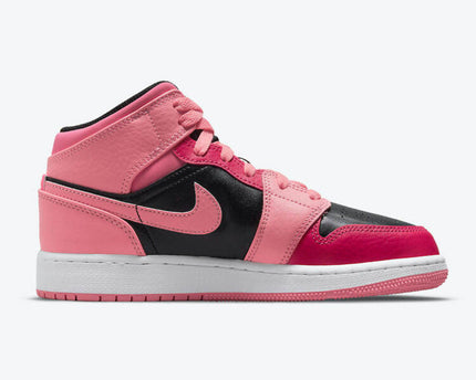 Men's Air Jordan 1 Mid 'Coral Chalk' Shoes