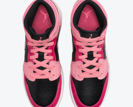 Men's Air Jordan 1 Mid 'Coral Chalk' Shoes
