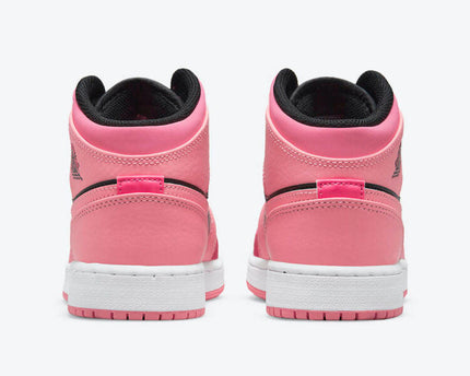 Men's Air Jordan 1 Mid 'Coral Chalk' Shoes
