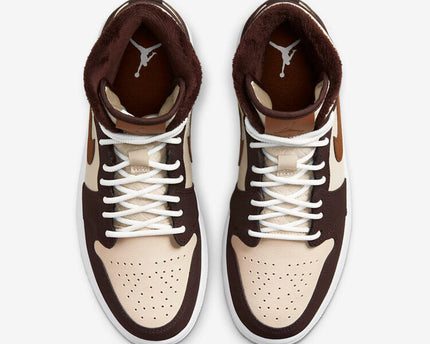 Men's Air Jordan 1 Mid 'Dark Chocolate' Shoes