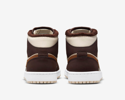 Men's Air Jordan 1 Mid 'Dark Chocolate' Shoes