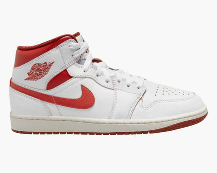 Men's Air Jordan 1 Mid 'Dune Red' Shoes