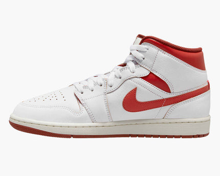 Men's Air Jordan 1 Mid 'Dune Red' Shoes