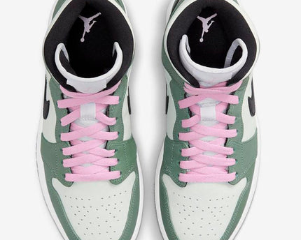 Men's Air Jordan 1 Mid 'Dutch Green' Shoes