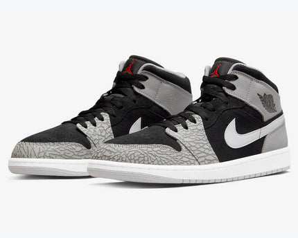 Men's Air Jordan 1 Mid 'Elephant Toe' Shoes