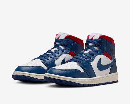 Men's Air Jordan 1 Mid 'French Blue' Shoes