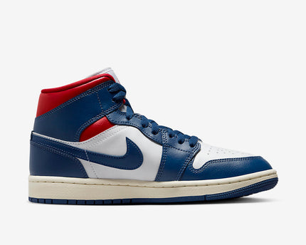 Men's Air Jordan 1 Mid 'French Blue' Shoes