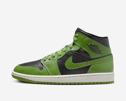 Men's Air Jordan 1 Mid 'Green' Shoes